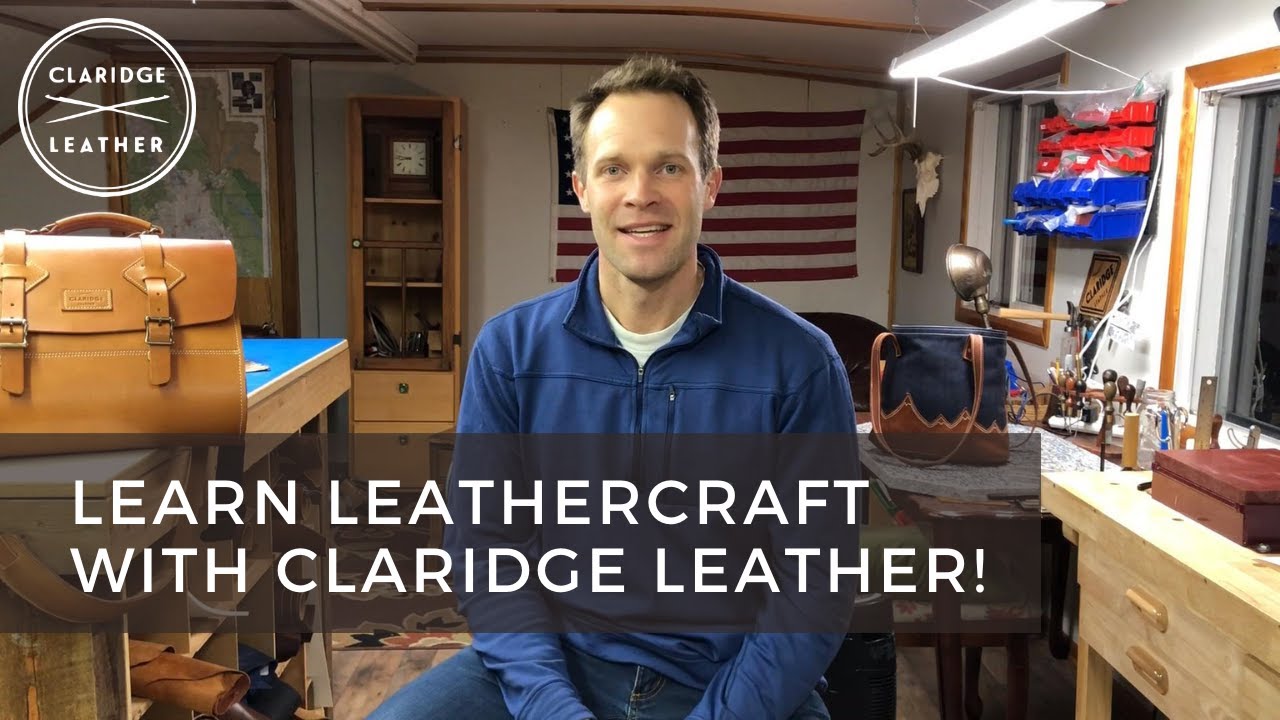 Learn Leather Craft with Claridge Leather: Building Skills & Tackling Projects!