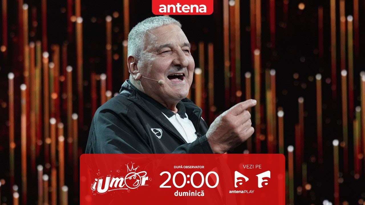 Rică Răducanu cucerește juriul iUmor: N-am fost frumos, dar aveam nasul mare