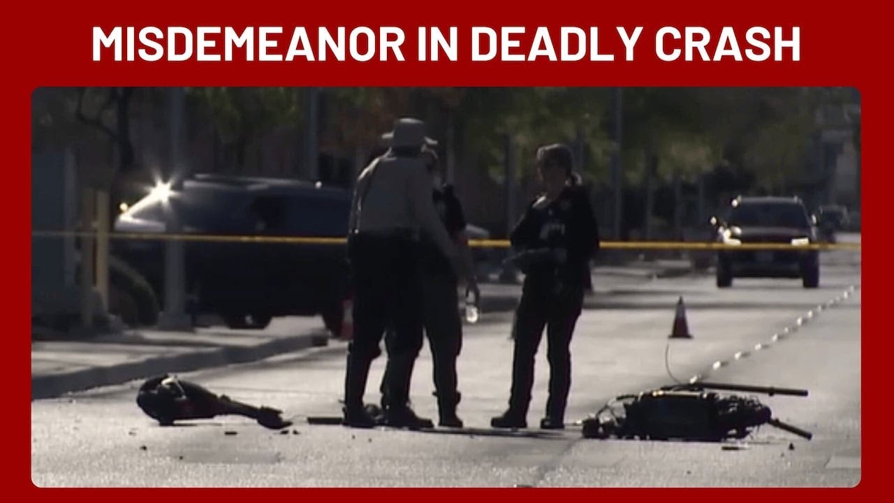Driver only facing misdemeanor in deadly e-scooter crash. Las Vegas mom demands felony