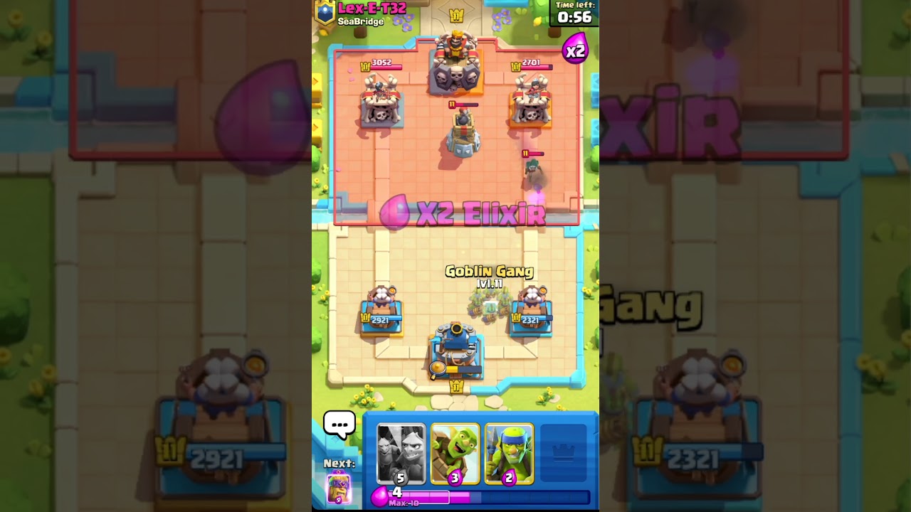 Clash Royale - Hirudov vs Lex-E-T32 (SeaBridge) - Classic Challenge [Android Gameplay] (2025)