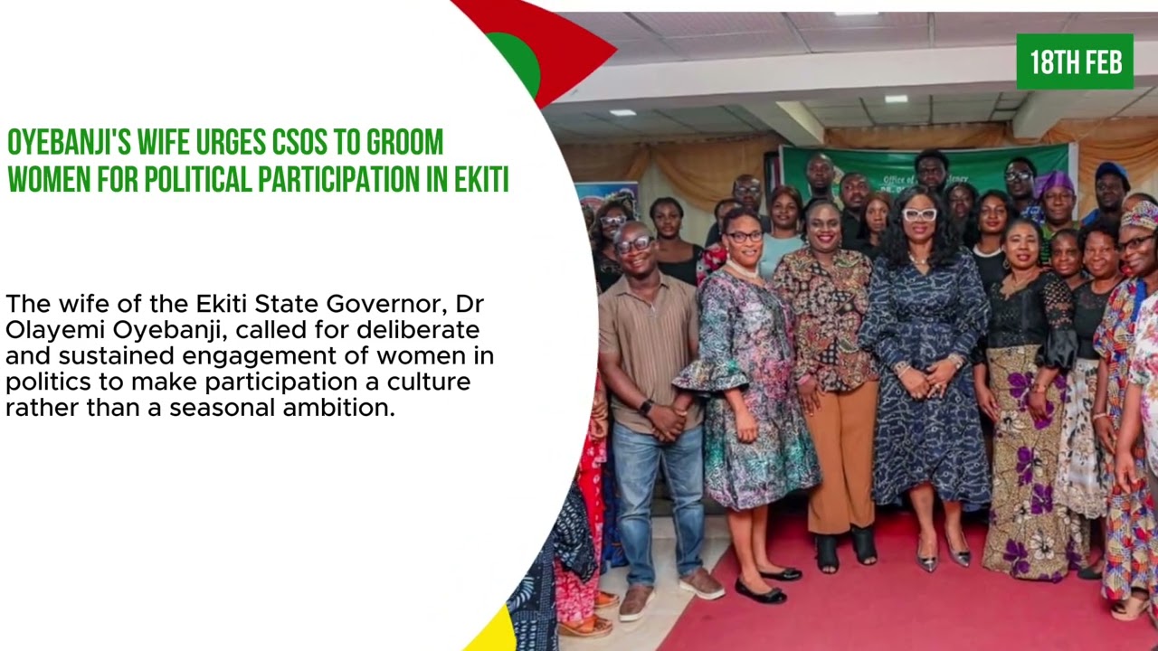 EKITI STATE GOVERNMENT WEEKLY NEWS REVIEW (13TH - 19TH FEBRUARY, 2026)