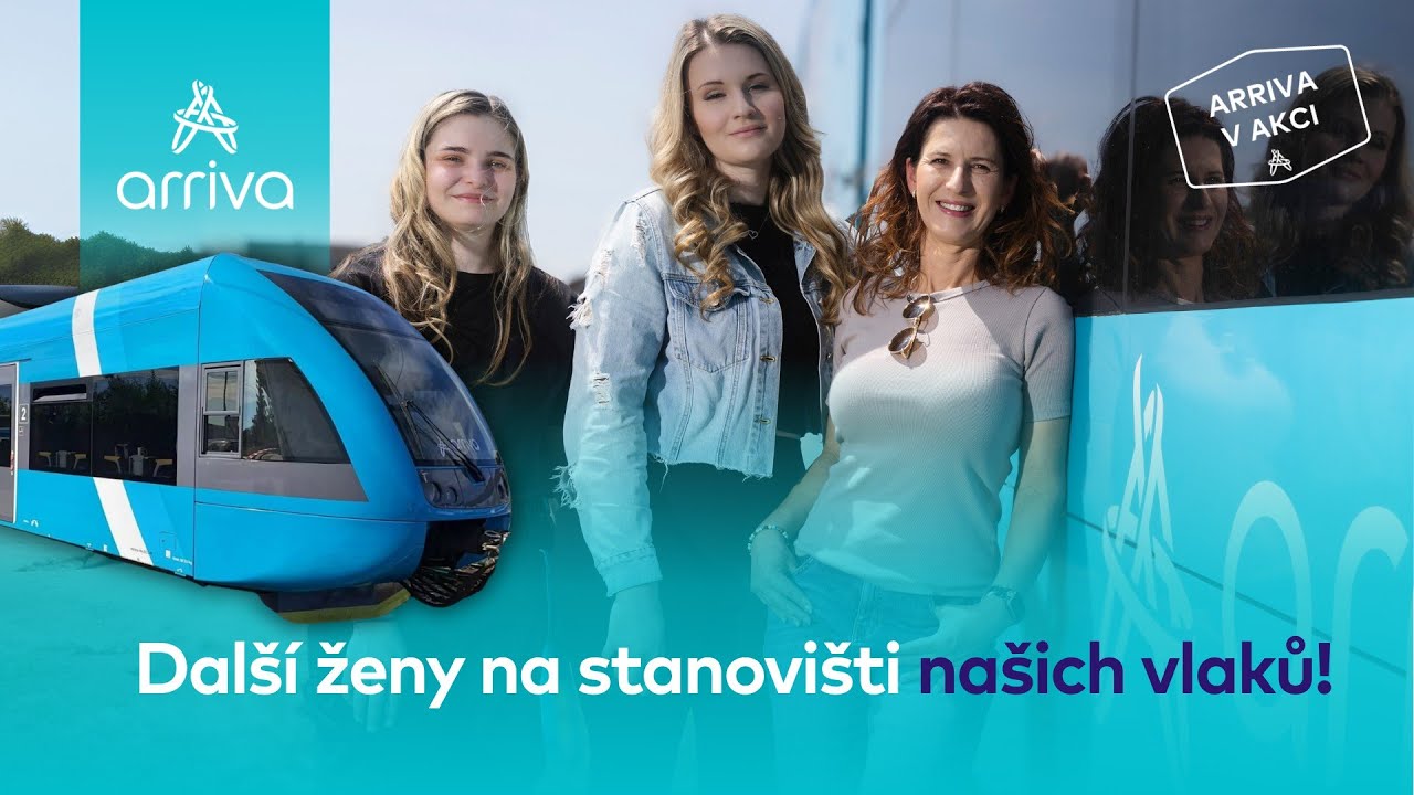ARRIVA V AKCI! Další ženy na stanovišti našich vlaků!