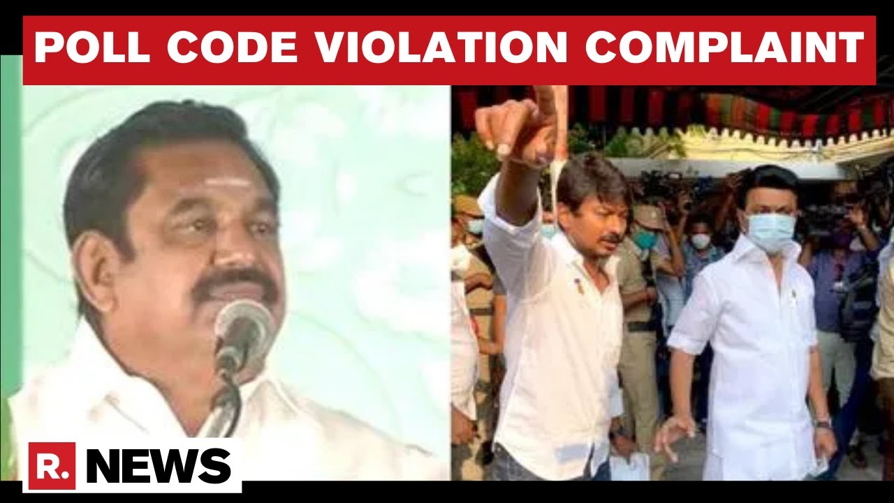 AIADMK Files Complaint Against Udhayanidhi Stalin For Wearing DMK Logo While Casting Vote
