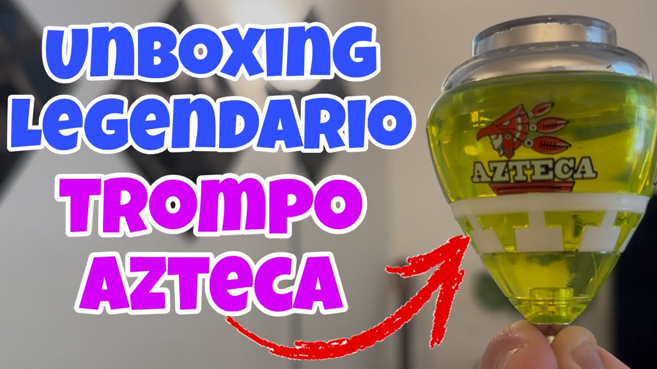 Nuevo trompo AZTECA, UNBOXING! #trompos #tromposcometa #toys #unboxing #spintop #trompotricks