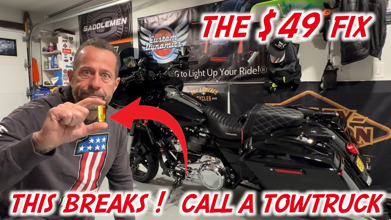 CHANGE THIS IMMEDIATELY !! HARLEY DAVIDSON TOURING MOTORCYCLE #cyclefanatix #harleydavidson