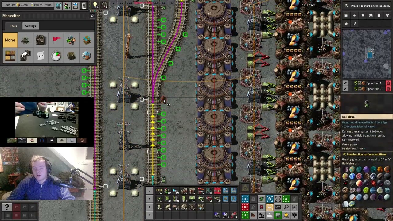 train stuff + vc with friends to increase enterainment productivity by 1 gajillion percent (I'm not