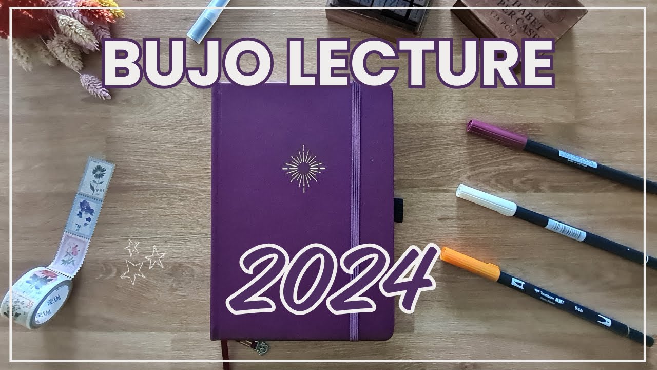 BULLET JOURNAL | Mon nouveau carnet de lecture pour 2024 🪻💜