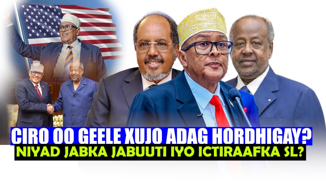Xog Cirro oo Geele ka Nixisay iyo fariin lama filaana? Niyad jabka Jabuuti Ictiraafka Somaliland..?