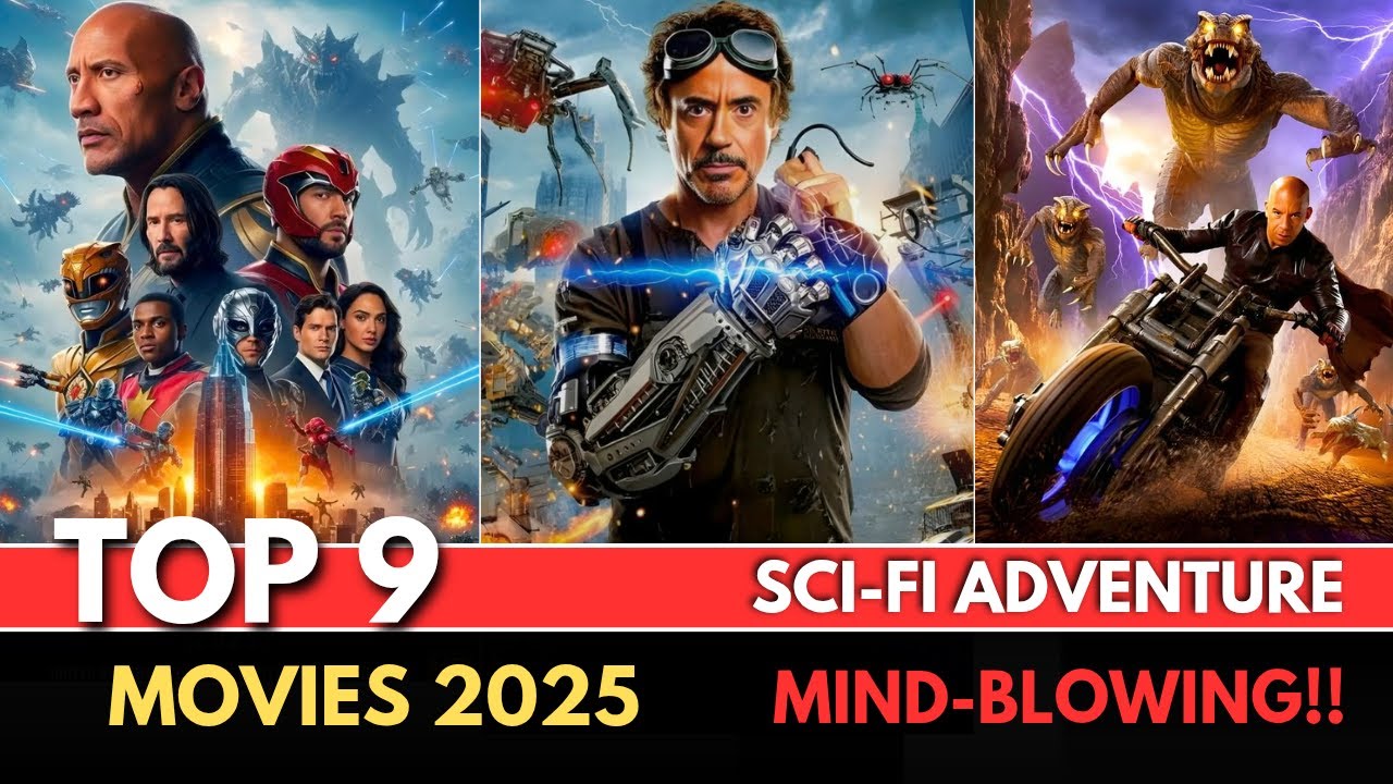 Top 9 Best Sci-fi Movies in Hindi 2025 | Best Sci-Fi Movies of 2025 in Hindi | New Sci-Fi Movies