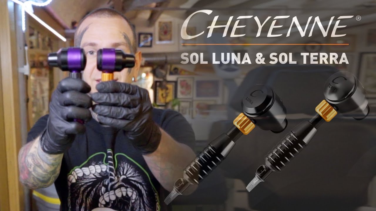 НОВЫЙ Cheyenne SOL LUNA / SOL TERRA / Обзор / Картриджная тату-машинка