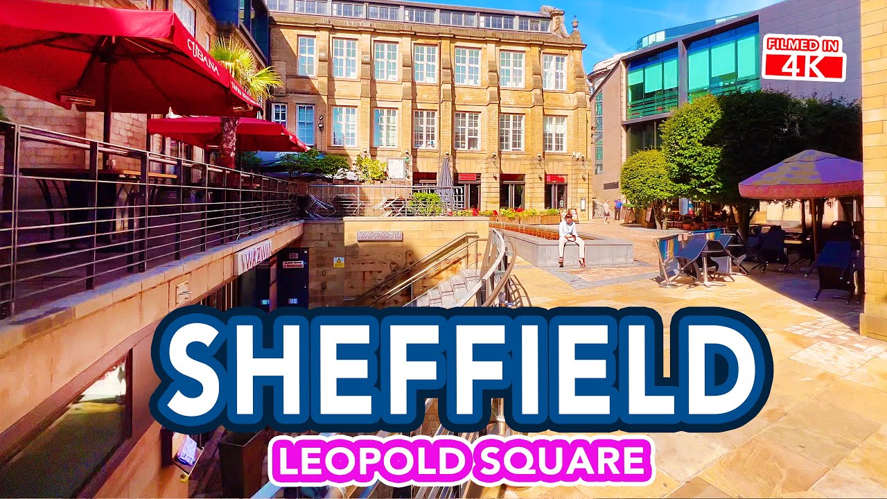Sheffield City Centre - Leopold Square and Orchard Square tour!