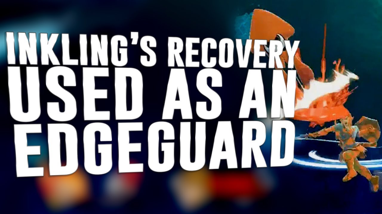 Using Inkling's recovery as an EDGE GUARD!