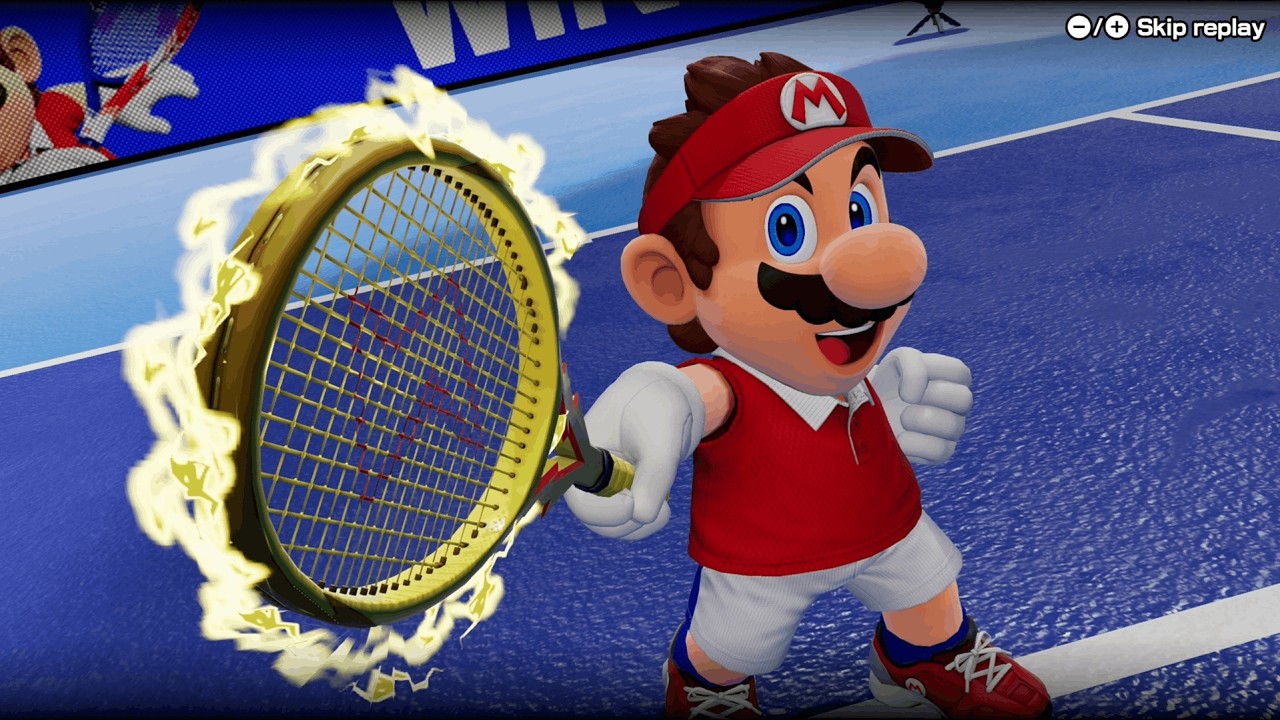Mario Tennis Fever &ndash; Турнир в одиночном разряде (Кубок Гриба, Цветка и Звезды)