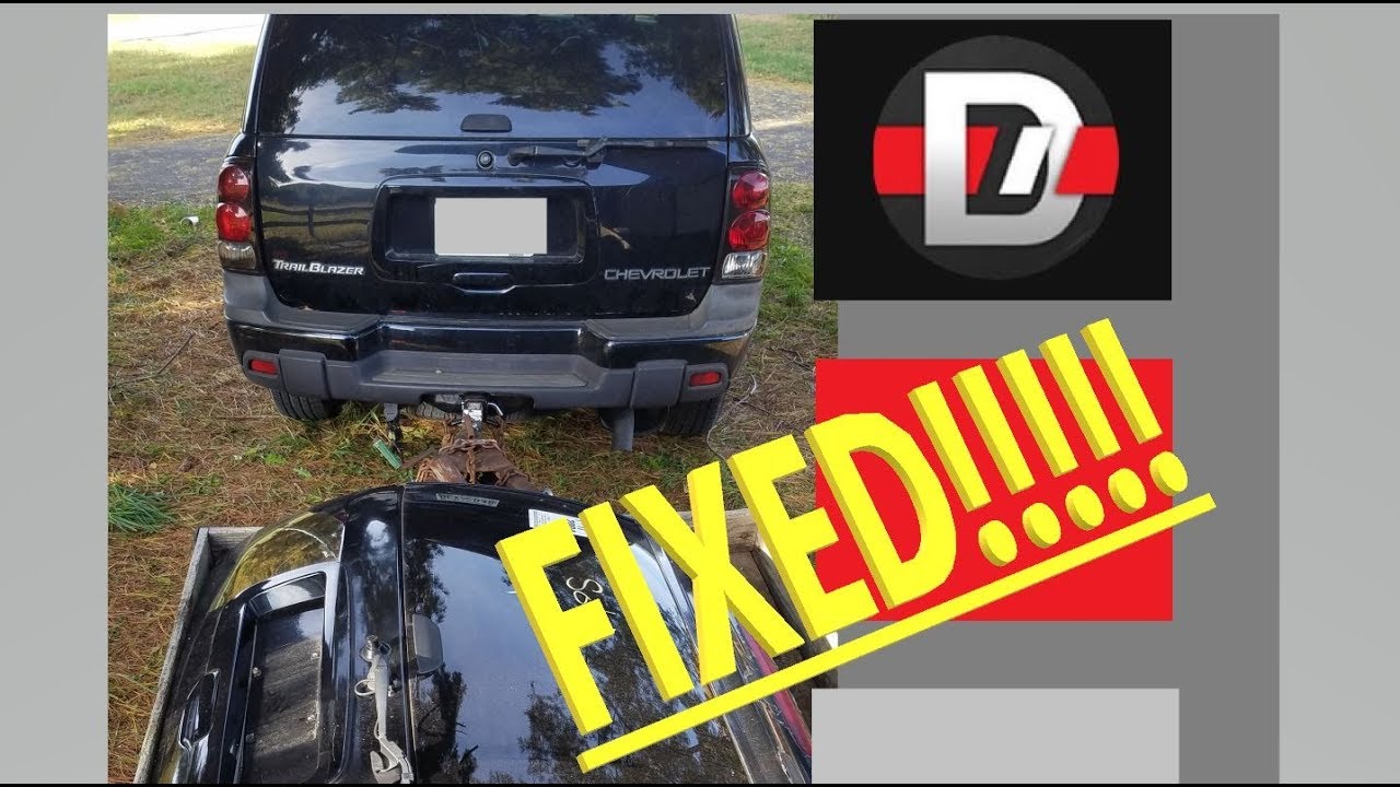 How to Install a Hatch on a Chevrolet Trailblazer XT... kinda....