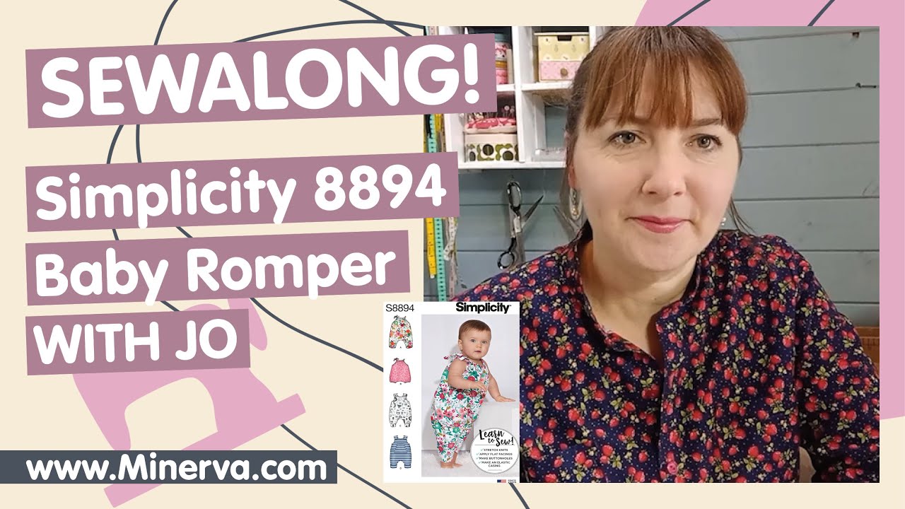 Minerva Sew-Along – Simplicity 8894 Baby Romper