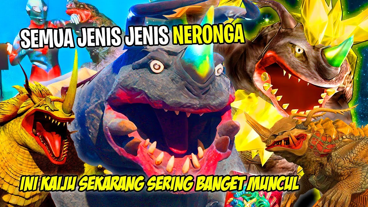 KAIJU LISTRIK & BISA HILANG !! JENISNYA JUGA BANYAK !! - Bahas Semua Jenis Jenis Kaiju Neronga