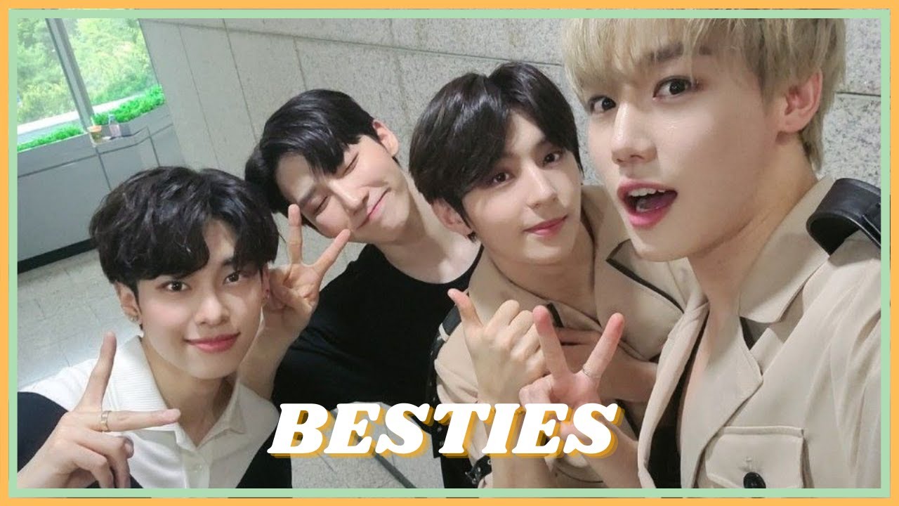 golden child and ab6ix being besties for 5 minutes straight