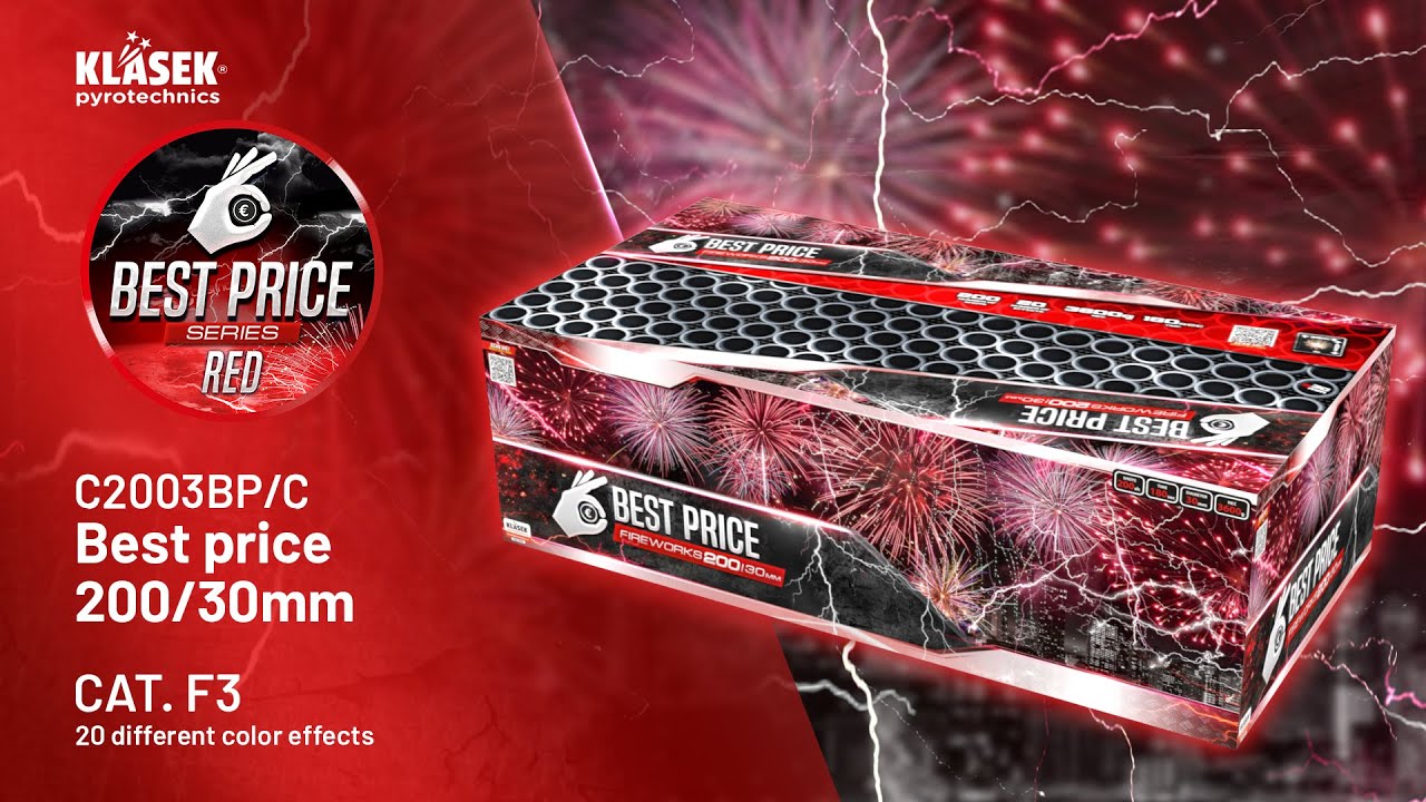 C2003BP/C - Best price 200/30mm | Klasek pyrotechnics