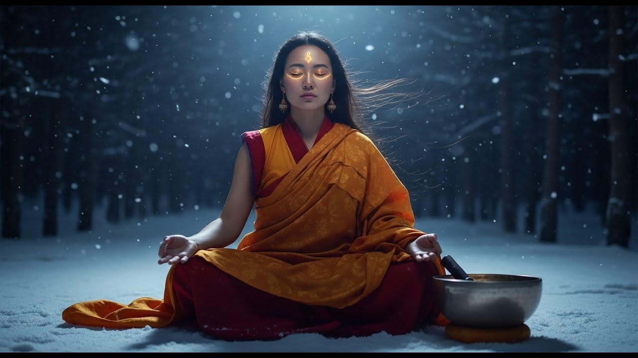 Deep Tibetan Meditation With Sacred Himalayan Night Sounds For Healing And Inner Calm