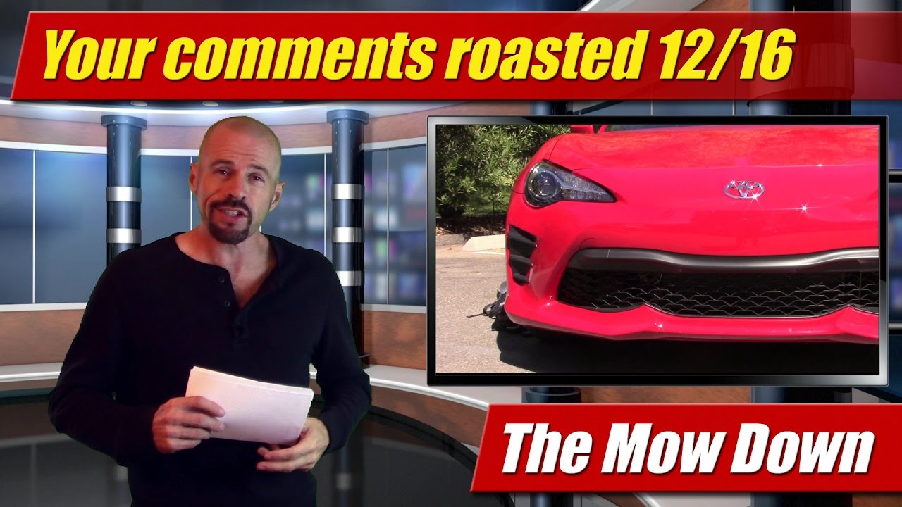 The Mow Down: Your Comments Roasted 12/16