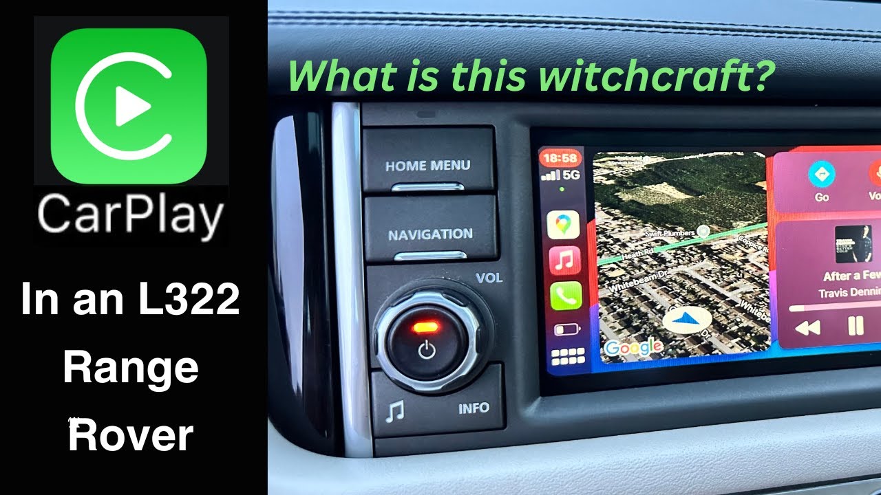 Range Rover L322 with Apple CarPlay