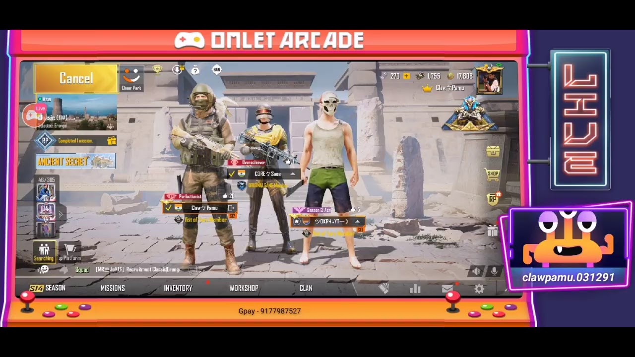 Watch me stream my 1st PUBG Mobile live