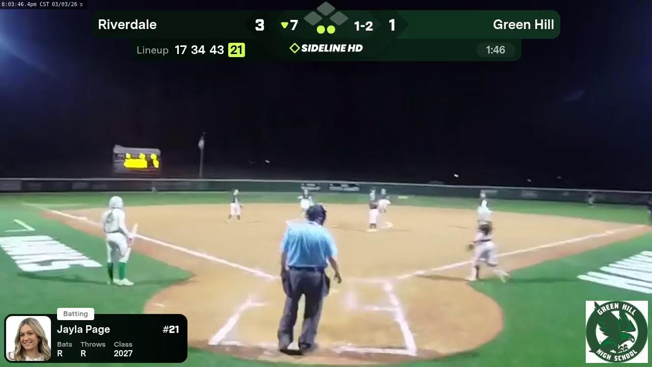 Green Hill vs. Riverdale (2026.03.03)