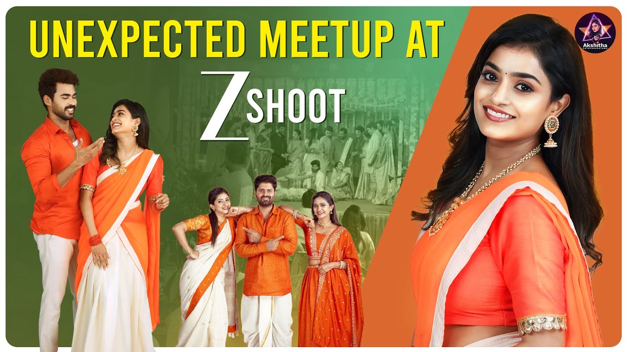 Special Shoot for Zee Family | Behind the Scenes Fun with @pallavi_gowda | Akshitha Sathyanarayana