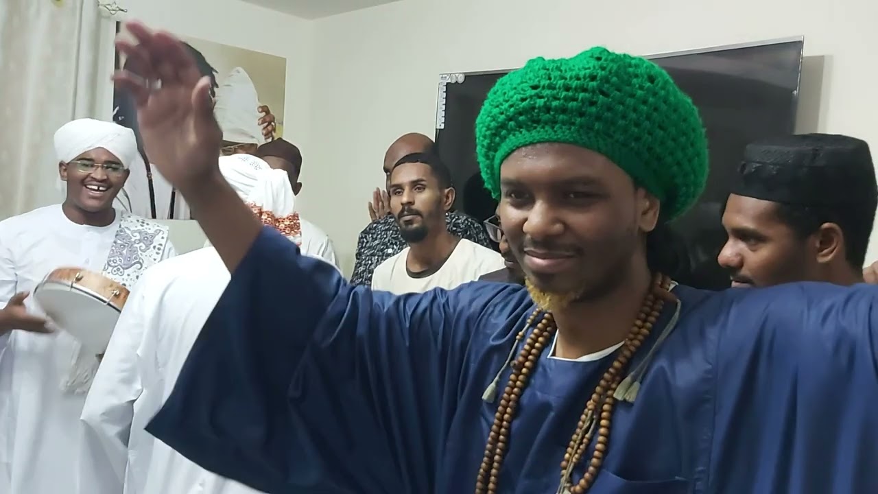 مدايح الشيخ مصعب الريحاني - مدحة الشوق علينا ازداد وحان حولنا - المادح احمد و بهاء الدين الحبر