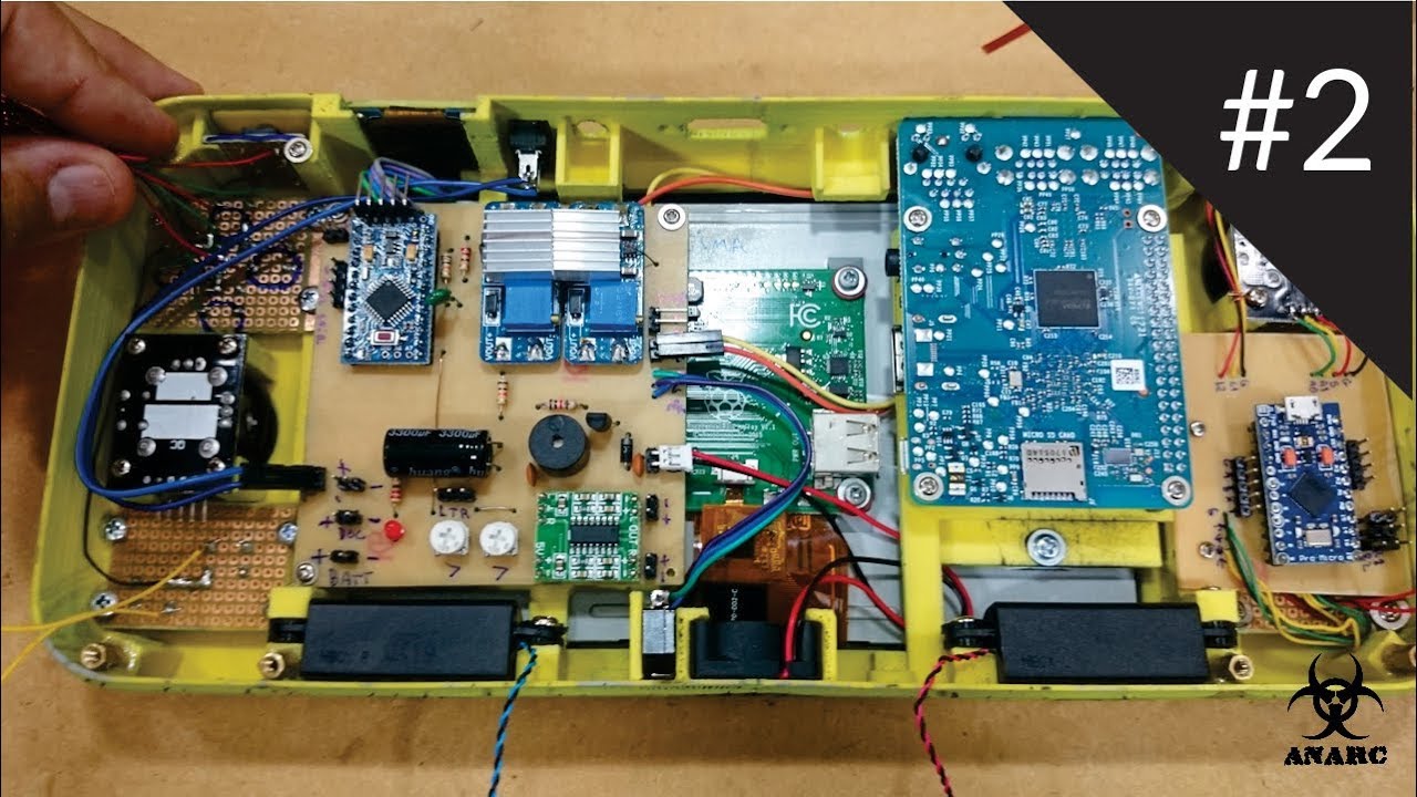 Anarc: Console de Games Portátil - Parte Eletrônica