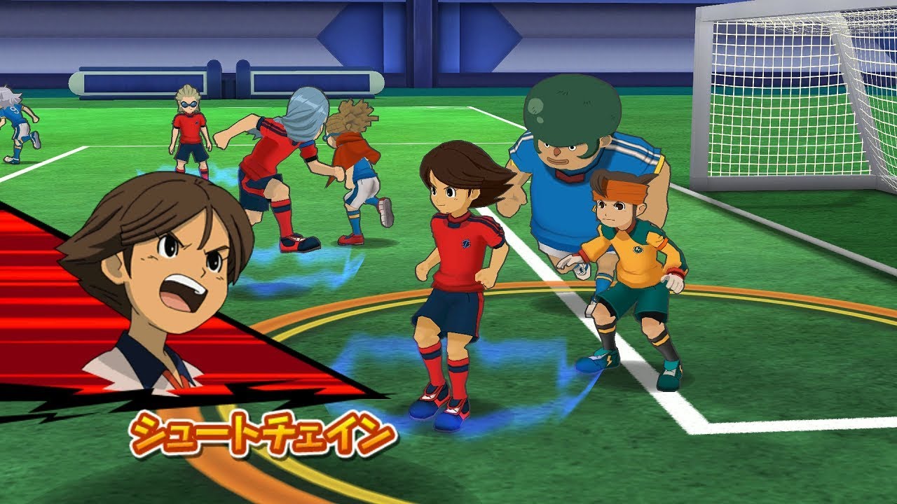 Inazuma Eleven Go Strikers 2013 Sekai Senbatsu Kai Vs Inazuma Japan Wii 1080p (Dolphin/Gameplay)