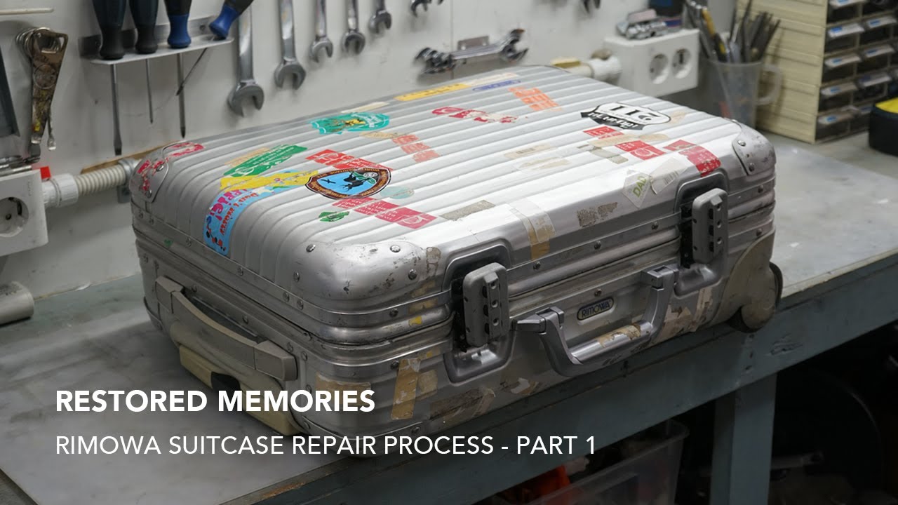 Restored memories (Rimowa suitcase repair process) - Part 1