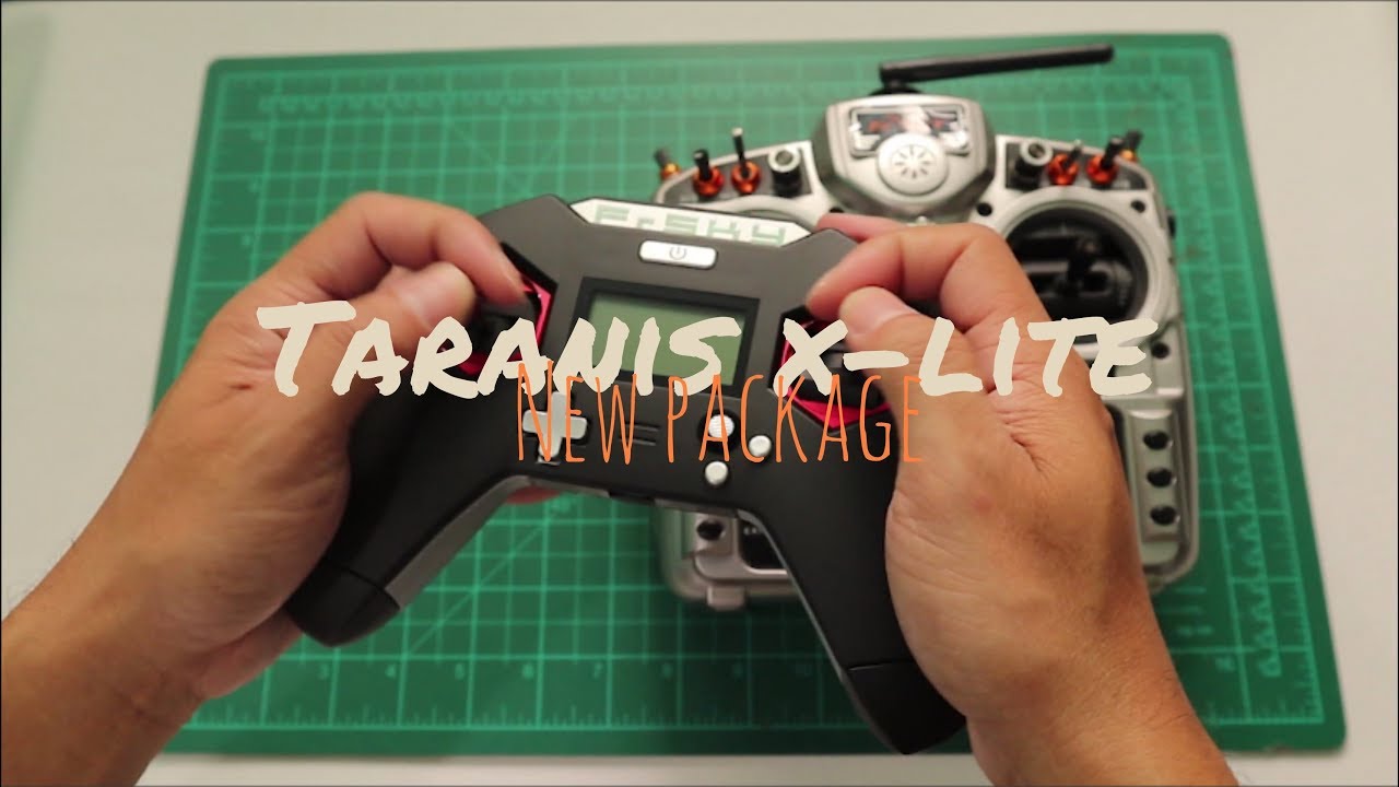 New FrSky X-Lite with Neck Strap Brace and 3 Stick Ends