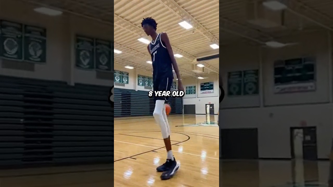 20-Foot NBA Prospect Playing Overseas 😳 #shorts