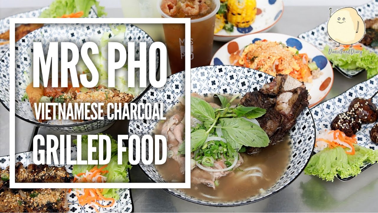 Mrs Pho, Bussorah Street Introduces Vietnamese Style Charcoal Grill Food