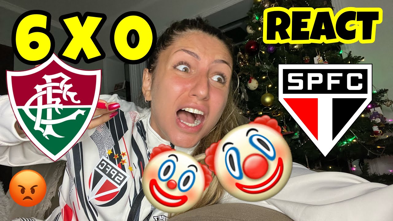 HUMILHADOS NO  MARACANÃ, REACT SOFRIDO- FLUMINENSE 6 X 0 SÃO PAULO 