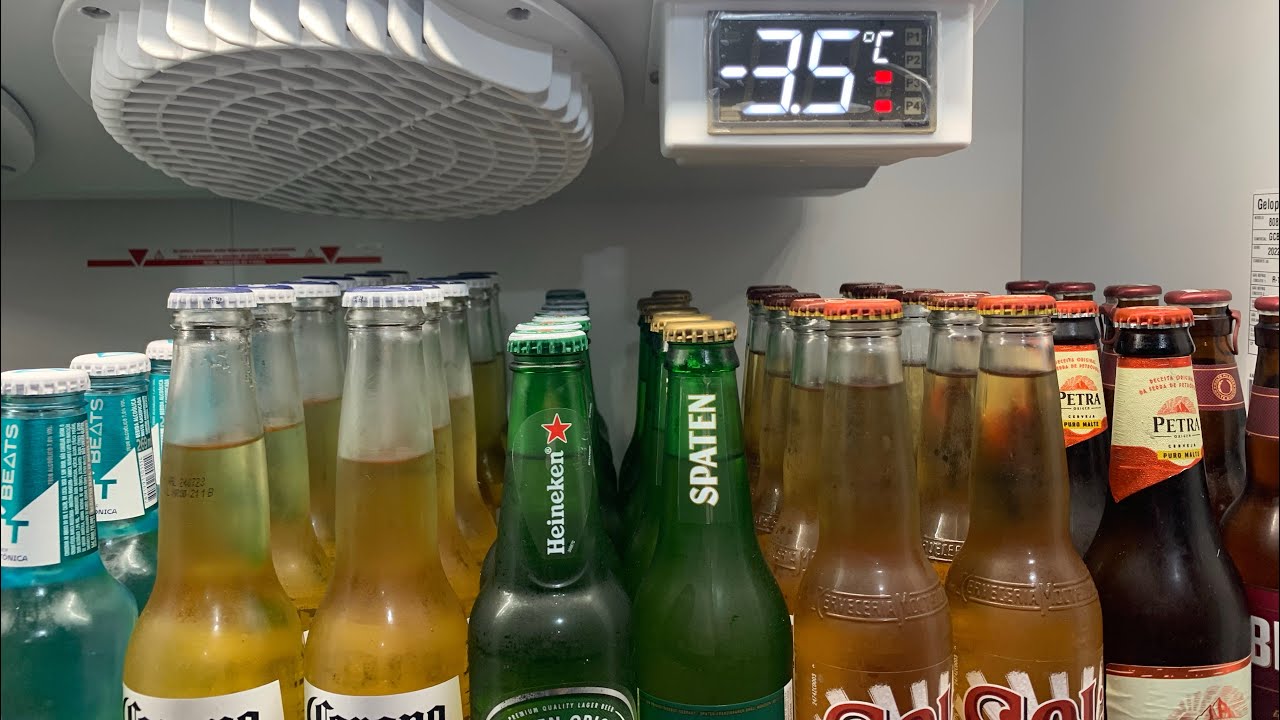 Qual temperatura ideal para sua cervejeira expositora ??? Congela ou não ?