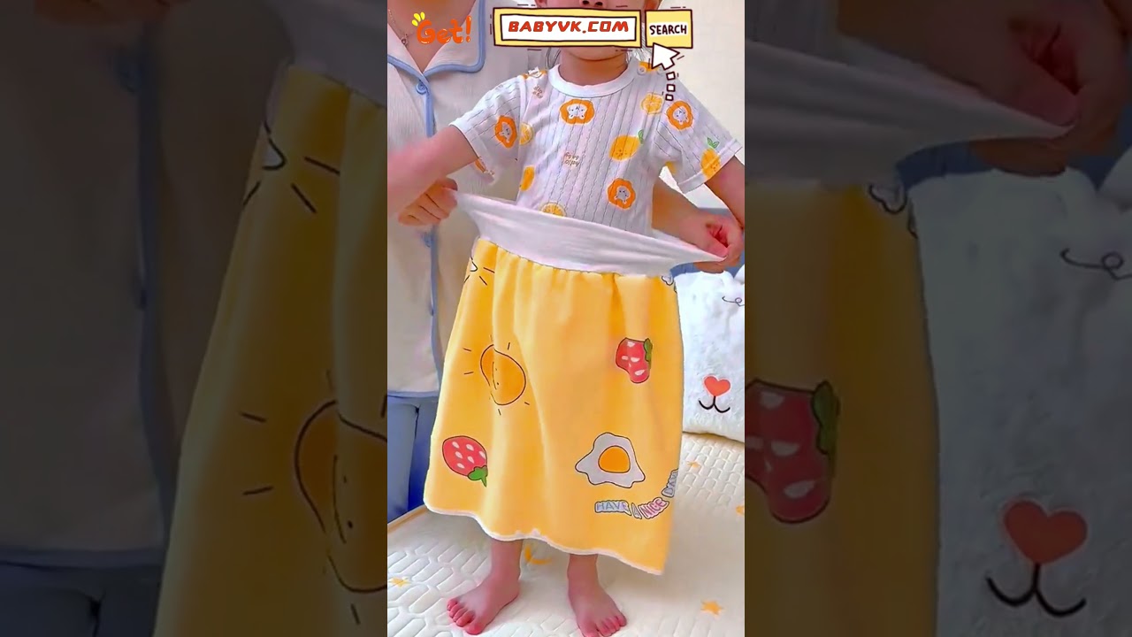 Sick of Nighttime Leaks? Discover the Baby Diaper Skirt Waterproof! #baby