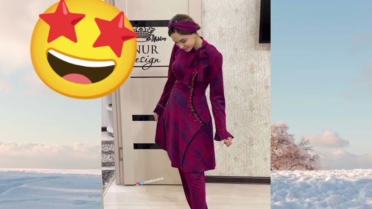 Dvoykalar va koylak lozimlar sz uchun zamonaviy uslubda tikilgan o'ta go'zal fasonlar