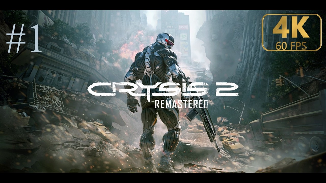 CRYSIS 2 REMASTERED [2021] (Xbox Series X) [4K60FPS] {PART 1}