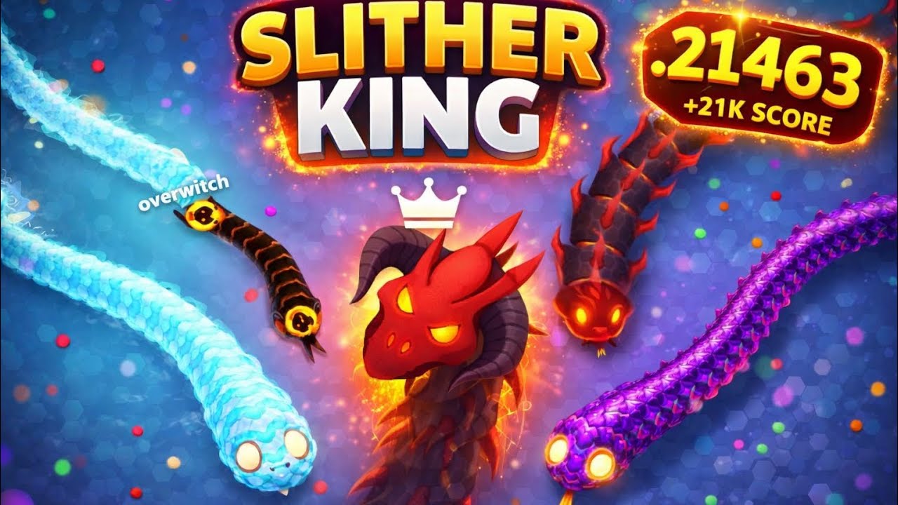 Amazing 😍 My snake io gameplay unlimited coins 😲😲 snake Game full video gameplay 🐍#gaming #snakeio 
