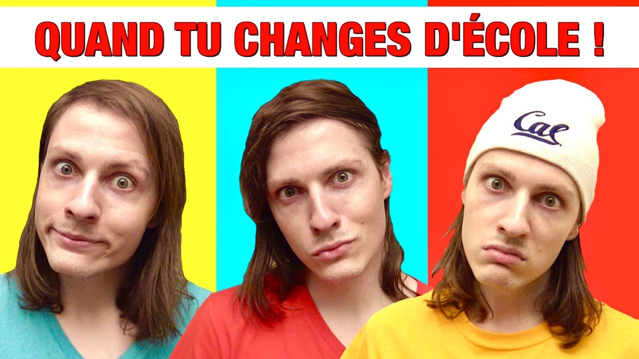 QUAND TU CHANGES D&rsquo;&Eacute;COLE ! PRIMAIRE, COLL&Egrave;GE, LYC&Eacute;E - DELIRES DE MAX