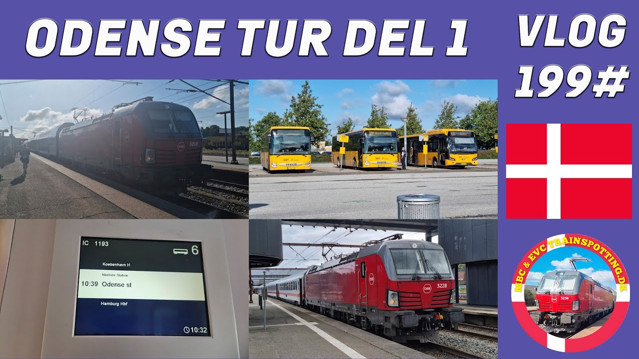 Odense tur del 1 | Trip report | Vlog 199