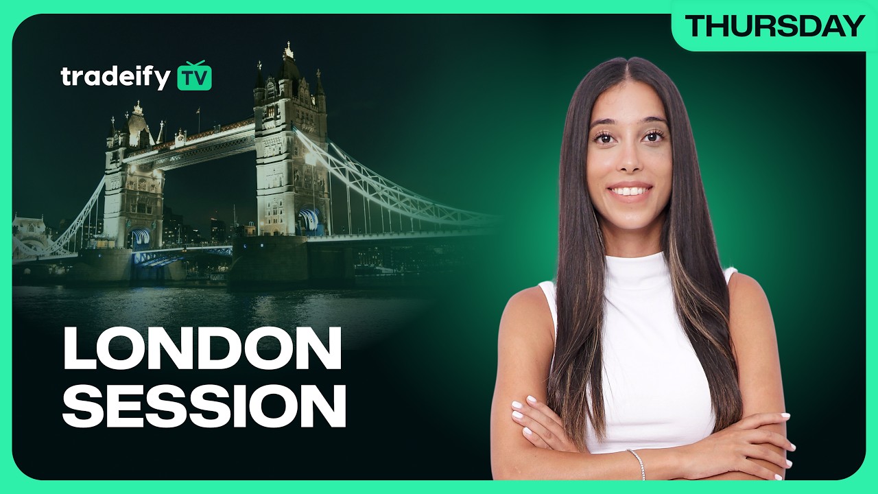 LONDON SESSION LIVE! | Tradeify TV | THURSDAY 8/6/26