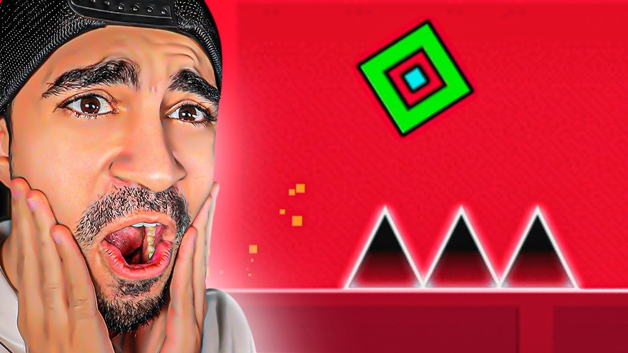 اصعب لعبة في العالم جلطتني - geometry dash
