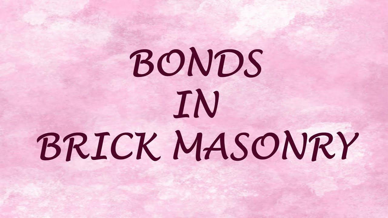 Связки в кирпичной кладке