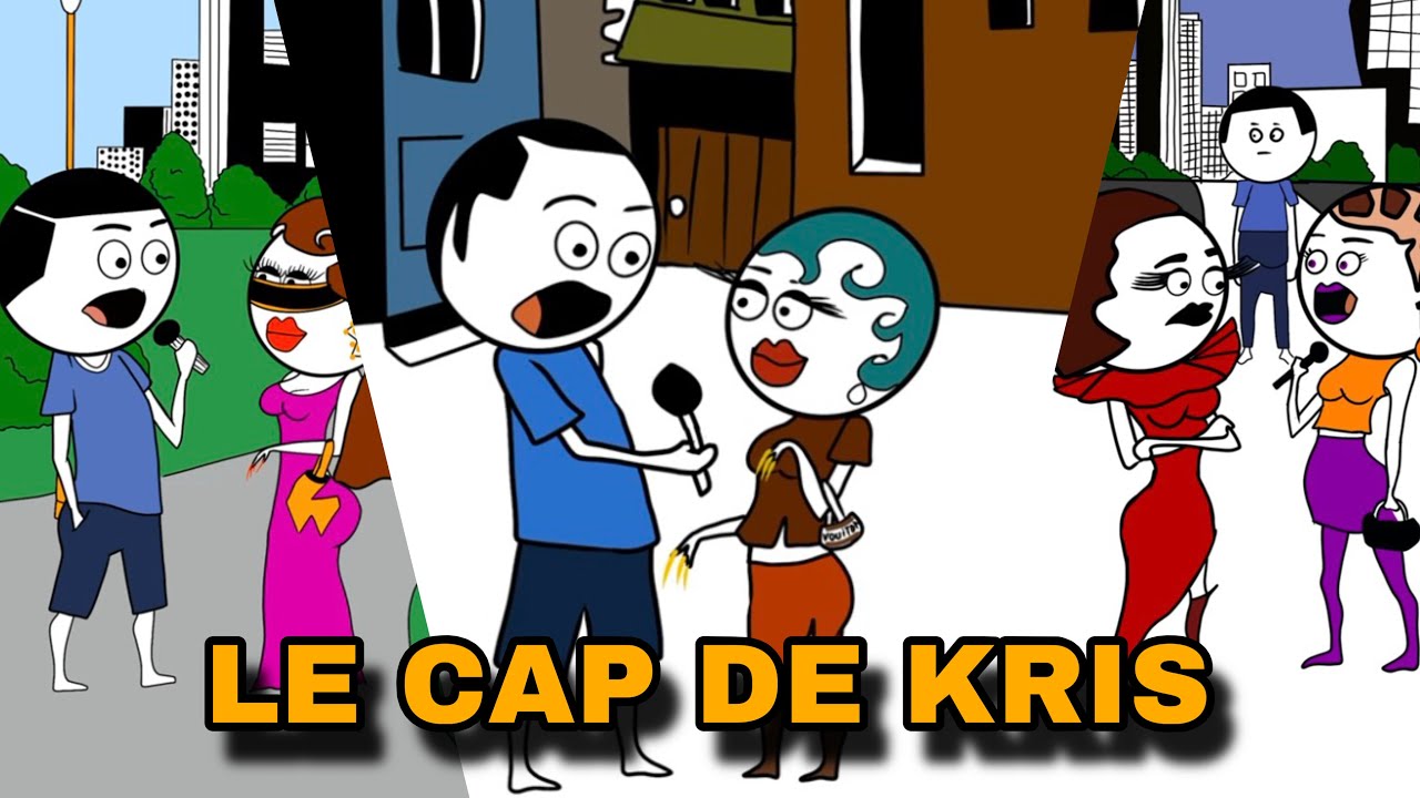 LE CAP DE KRIS#1 #1million #sketch #videodrole #animation  #humour #drôle #shorts #animation