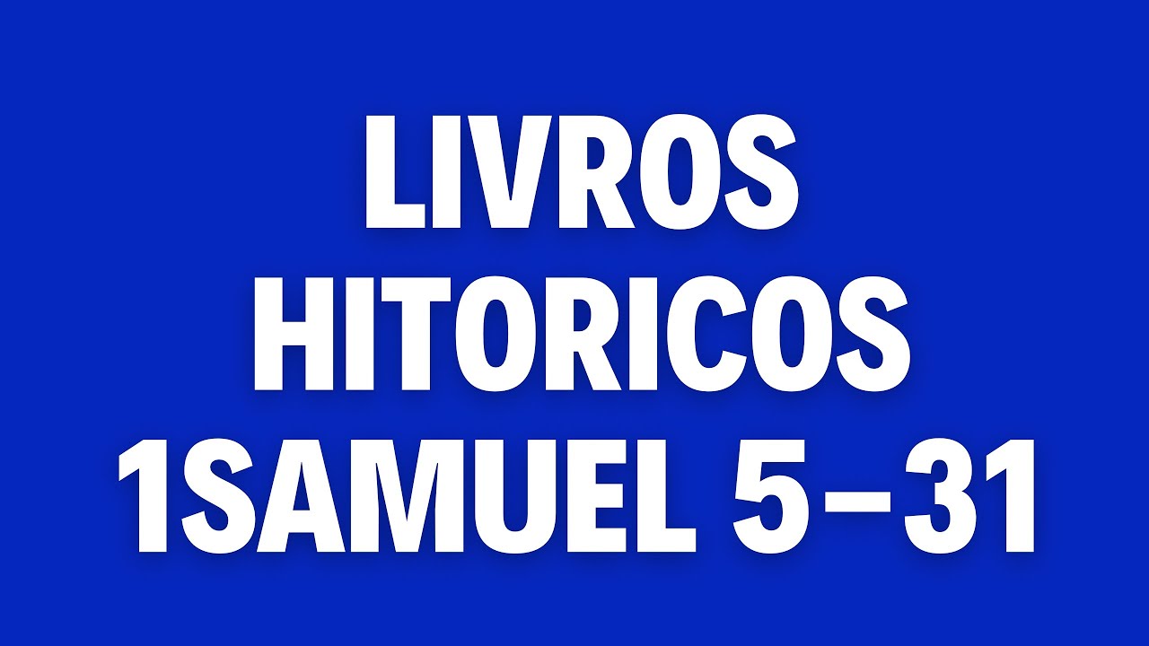 1 Samuel 5-31