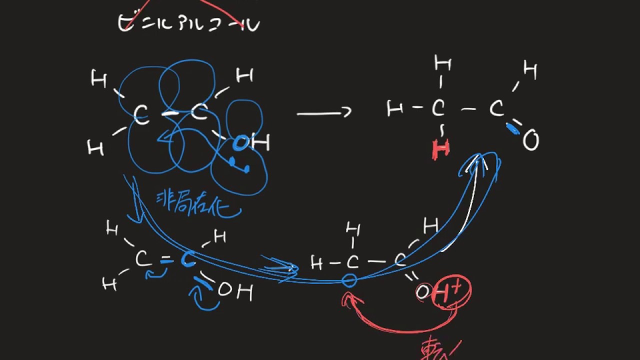 ビニルアルコールはなぜ存在できないの？