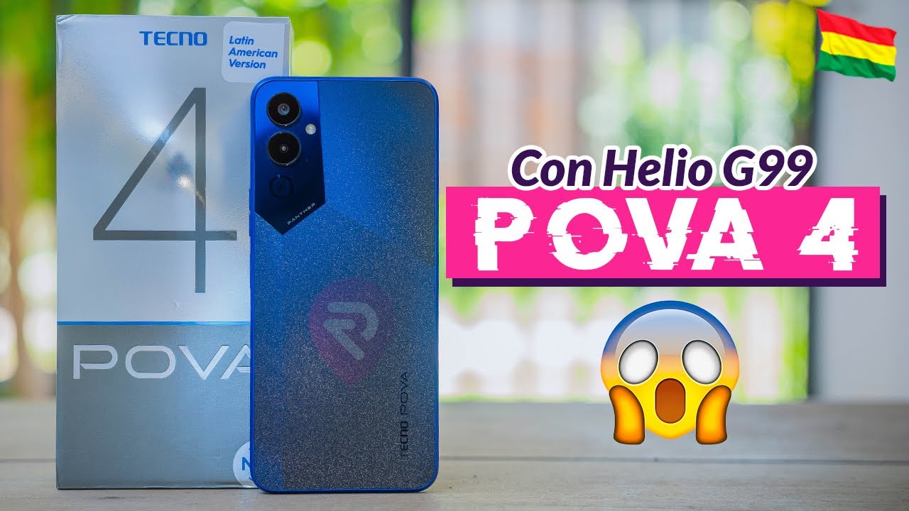 TECNO POVA 4│UNBOXING en ESPAÑOL│Ahora con 8 GB de RAM😱
